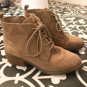 Tan Suede Boots